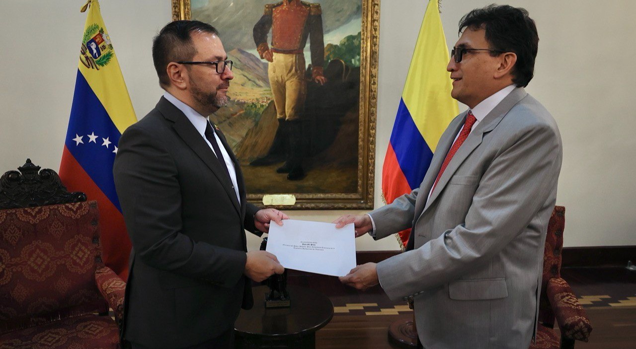 Embajador De Colombia Ante Venezuela Presentó Credenciales | El ...