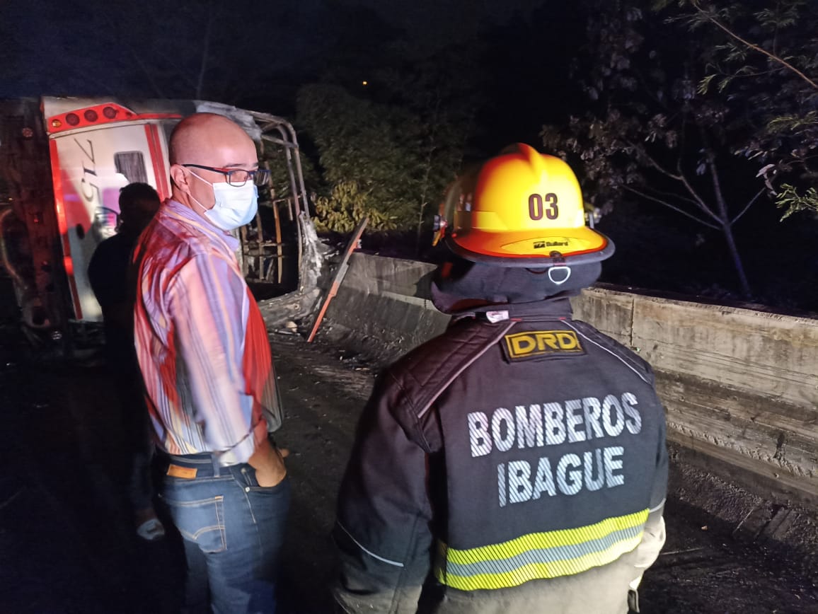 Grave Accidente De Un Bus En La Variante De Ibagué Dejó 35 Heridos El