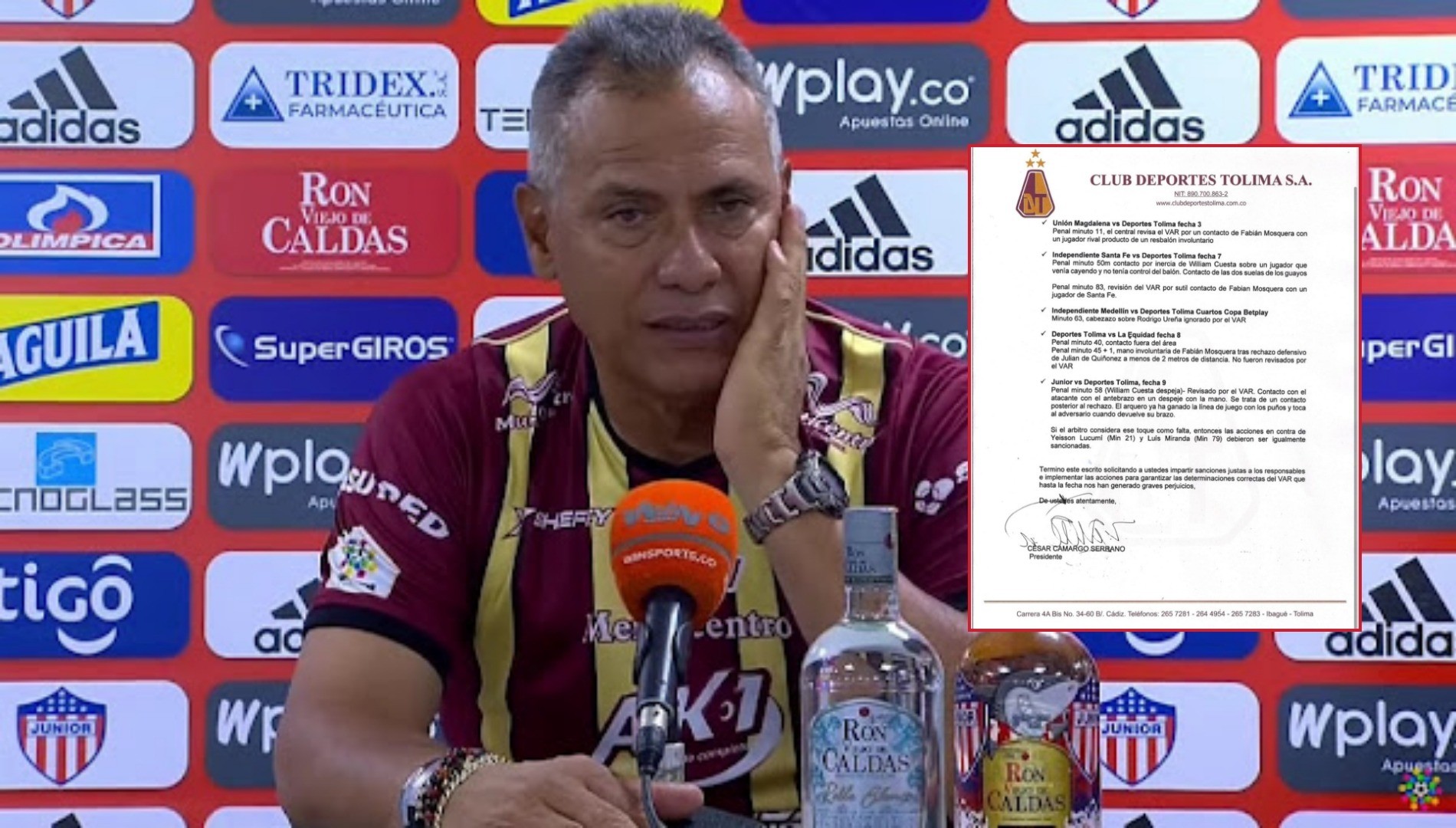 Deportes Tolima Arremete Contra El Var Y Las Decisiones Arbitrales El