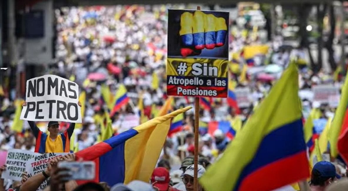 Marcha Contra El Gobierno Petro En Ibagué: Recorrido, Horario Y Más ...