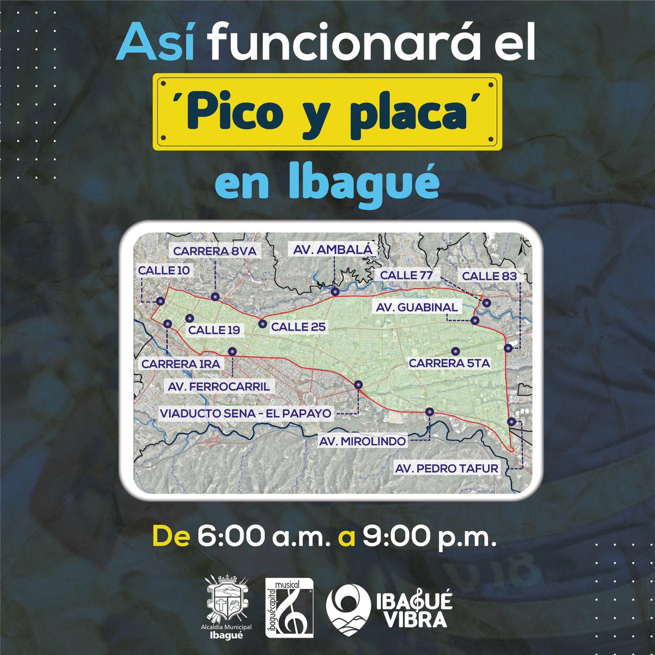 El Nuevo Pico Y Placa En Ibagué Todo El Día Será Desde La Calle 10 Hasta La 83 El Cronista